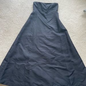 Lauren by Ralph Lauren Black Silk Gown